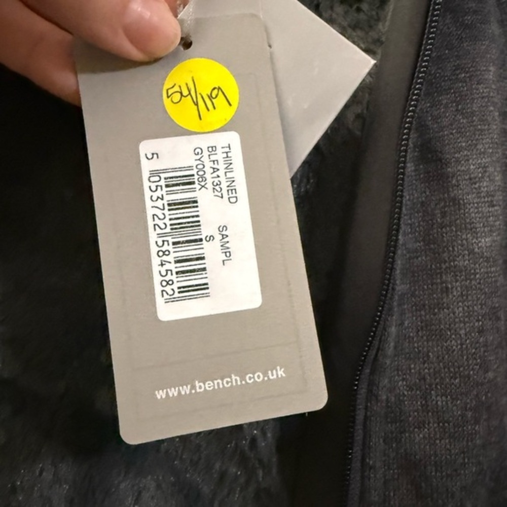 NWT Women’s Bench‎ Fleece Lined Athletic Jacket in Gray - S - Picture 15 of 16
